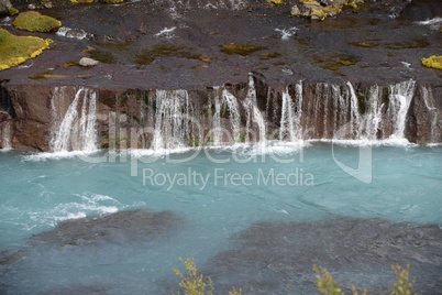 Hraunfossar, Island