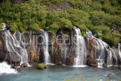 Hraunfossar, Island