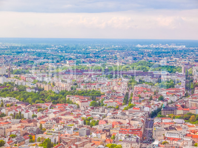 Berlin aerial view HDR