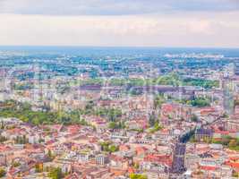 Berlin aerial view HDR