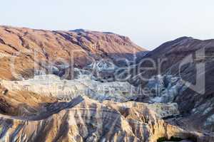 dead sea cliffs