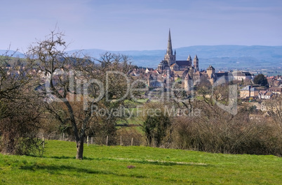 Autun Kathedrale - Autun in France, the cathedral