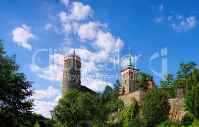 Bautzen in der Oberlausitz - town Bautzen in Upper Lusatia