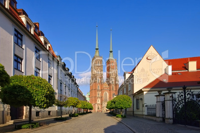 Breslau Dom - Breslau the cathedral