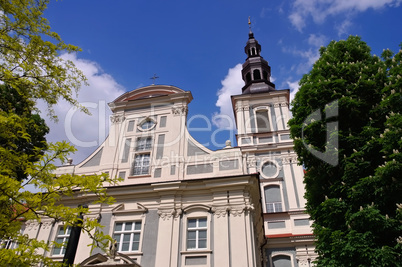 Breslau St.-Klara-Kirche - Breslau, old St.-Klara-Church