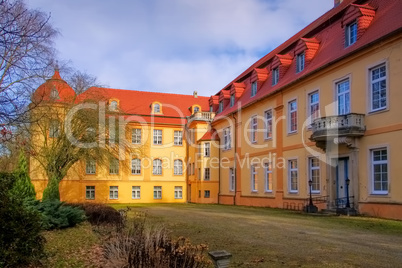 Lipsa Schloss - Lipsa palace in Lusatia