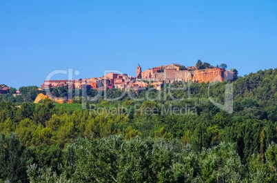 Roussillon in  Vaucluse , Provence
