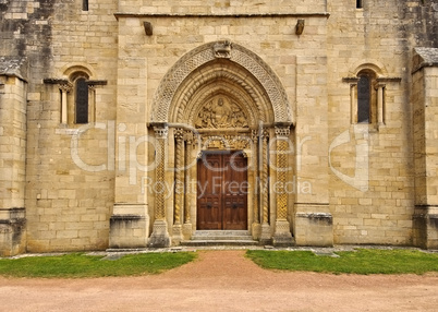 Semur-en-Brionnais Kirche - Semur-en-Brionnais church in France