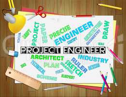 Project Engineering Indicates Mechanics Career And Plan