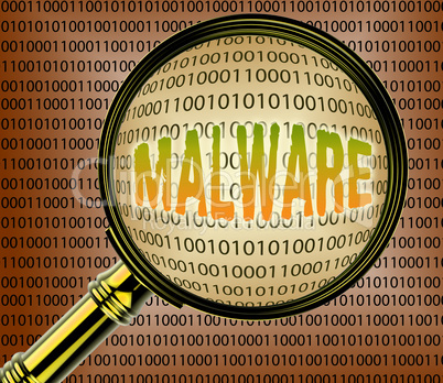 Data Malware Means Search Infection And Searches