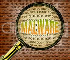 Data Malware Means Search Infection And Searches