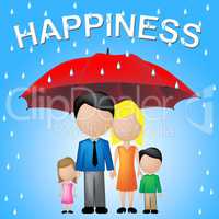 Family Happiness Means Relative Sibling And Parents