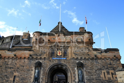 Edinburgh castle, Scotland, United Kingdom