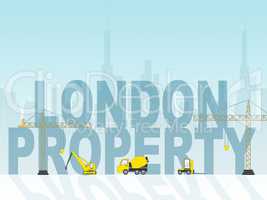 London Property Indicates Real Estate And Apartment