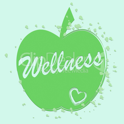 Health Wellness Indicates Preventive Medicine And Apples