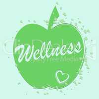 Health Wellness Indicates Preventive Medicine And Apples