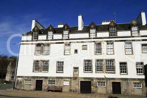 Building at the Palace of Holyroodhouse in Edinburgh - Scotland