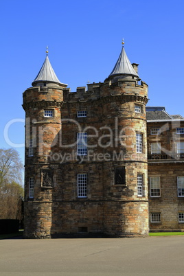 Holyrood Palace in Edinburgh, Scotland