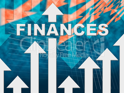 Finances Graph Means Profit Commerce And Figures