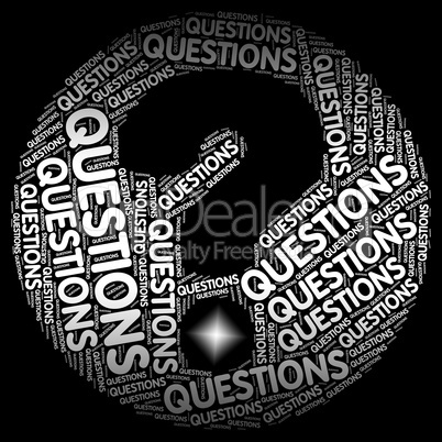 Questions Question Mark Indicates Faq Uncertainty And Problem