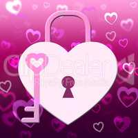 Hearts Lock Shows Find Love And Compassionate