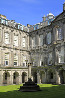 Holyrood Palace in Edinburgh, Scotland