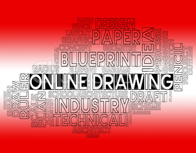 Online Drawing Shows Web Site And Creative