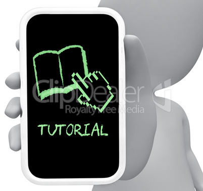 Tutorial Online Means Learn Internet And Tutoring 3d Rendering