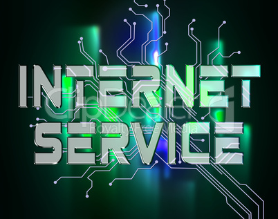 Internet Service Means Datacenter Web And Dsl