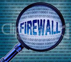 Computer Firewall Indicates No Access And Bytes