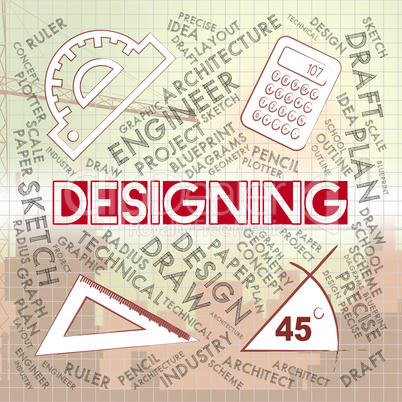Designing Drawing Shows Creation Artwork And Development