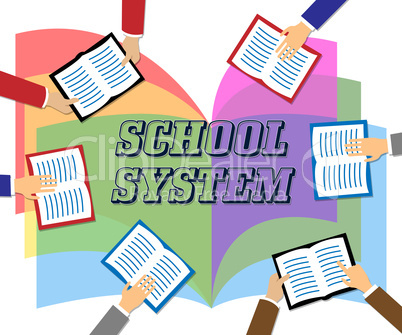 School System Represents Systems Books And College