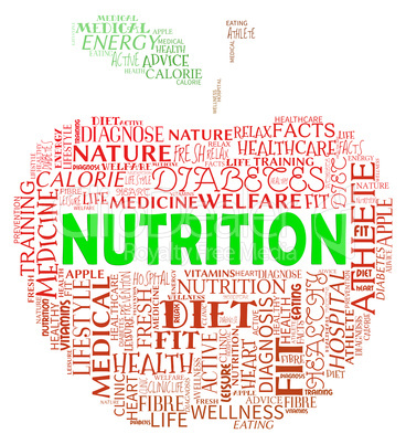 Nutrition Apple Indicates Nutrient Food And Nutriment