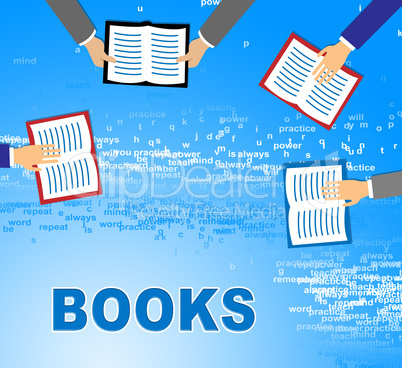 Learning Books Represents Learned Train And Schooling
