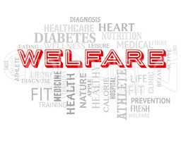 Welfare Words Means Well Being And Health