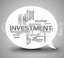 Investment Bubble Means Communication Investing And Savings