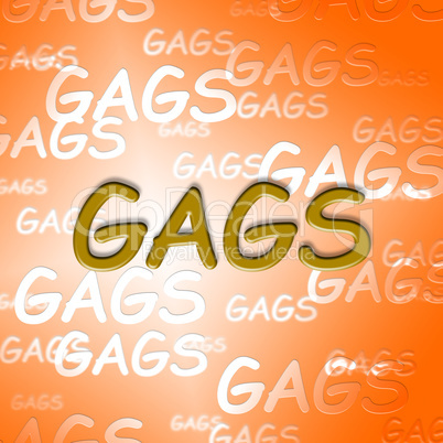 Gags Words Means Ha Jokes And Laughter