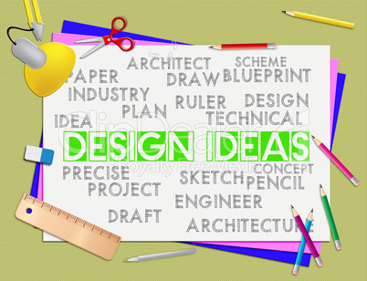 Design Ideas Represents Invention Visualization And Reflection