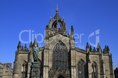 St. Giles Cathedral in Edinburgh, Scotland