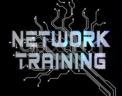 Network Training Represents Global Communications And Computer