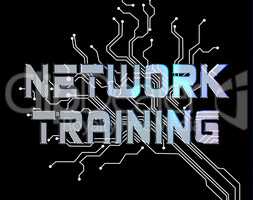 Network Training Represents Global Communications And Computer