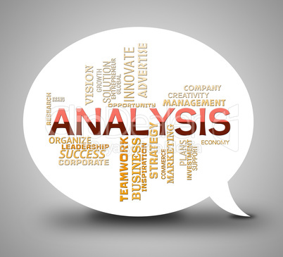 Analysis Bubble Means Data Analytics And Analyse