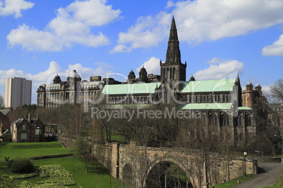 Glasgow cathedral Scotland, UK