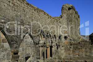 Ruin of St Andrews Cathedral, Scotland