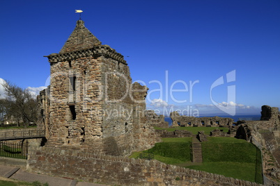 St. Andrew's Castle in Scotland