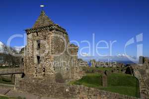 St. Andrew's Castle in Scotland