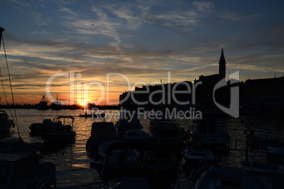 Rovinj, abends