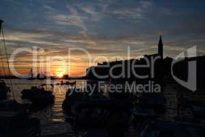 Rovinj, abends