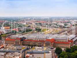 Leipzig aerial view HDR