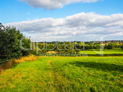 View of Tanworth in Arden HDR